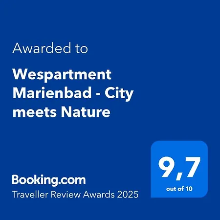 Daire Wespartment - Meets Nature Mariánské Lázně